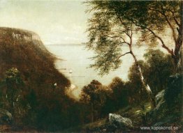 Vy över Palisades, Hudson River