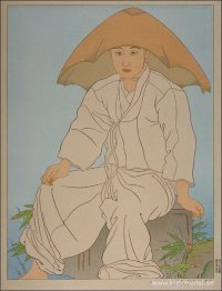 Le fils qui vient de perdre son père Corée-Séoul (son som bara f