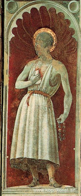 Saint Hieronymus och Saint Dominic