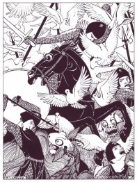 illus. för The Princess and Curdie av MacDonald