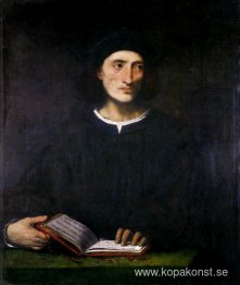 Porträtt av en musiker