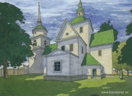 Födelsekyrkan av den välsignade jungfrun i byn Khokhlovka Cherni