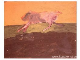 Löpande hund