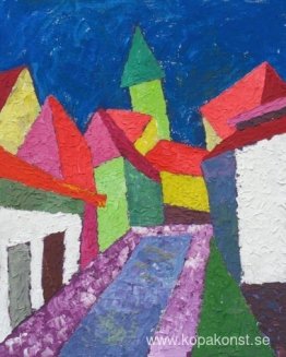 kubistisk stad