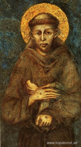Sankt Franciskus av Assisi (detalj)