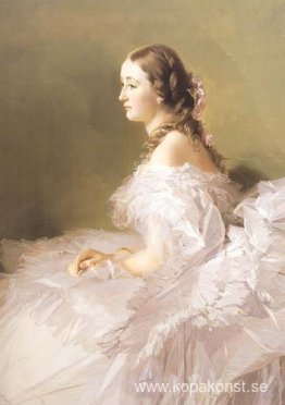 Porträtt av Lydia Schbelsky, friherrinnan Stael Holstein