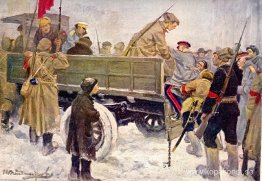 Att arrestera generaler under revolutionen i februari 1917