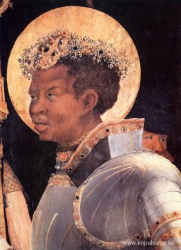 St. Maurice (detaljer från mötet mellan St. Erasmus och St. Maur