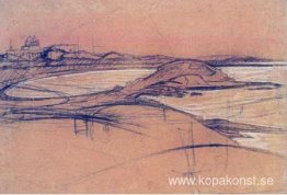 Landskap (skiss)