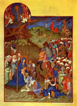 Scen Adoration of the Magi