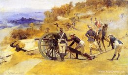Ett batterifältartilleri, New South Wales