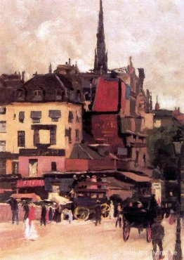 Paris stadsvy