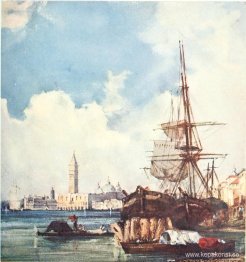 Utsikt över Venedig