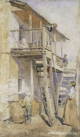Baksidan av det gamla huset, Clyde St Miller's Point