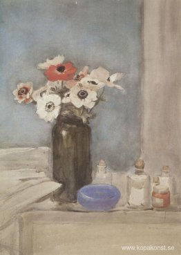 Stilleben Med Anemoner