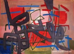 Komposition i Rot und Blau