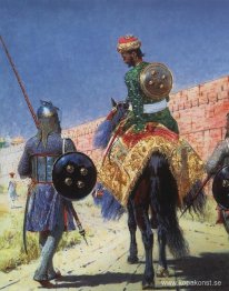 Mounted Warrior i Jaipur