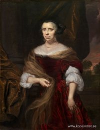 Porträtt av en dam