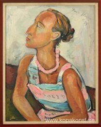 Porträtt av Helene Kriel