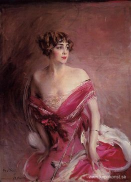 Porträtt av Mlle de Gillespie - La Dame de Biarritz