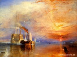 "Fighting Temeraire" drog till sin sista kaj för att brytas upp