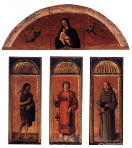 Triptyk av St Lawrence