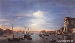 Giudecca-kanalen med Zattere