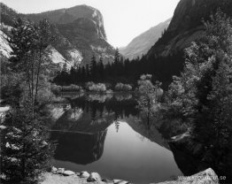 Mirror Lake, Morgon, Yosemite National Park