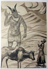 Illustration till "Armeniska folksagor"