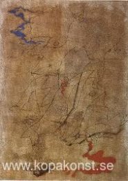 Fisk ritad på sanden