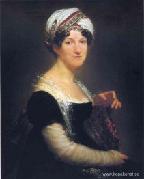 Porträtt av Madame Péan de Saint-Gilles
