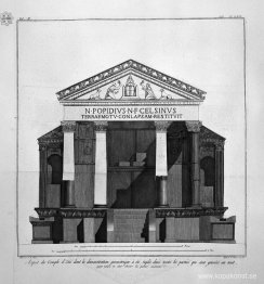 Planera i det stora templet Isis