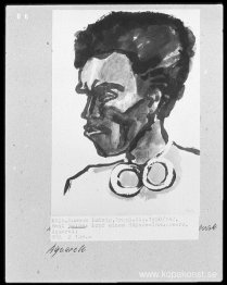 Porträtt av South Sea Islander