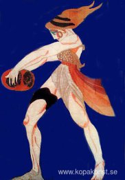 Kostymdesign för pjäsen "Famira Kifared"