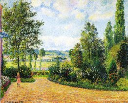 Mirbeaus trädgård, terrassen