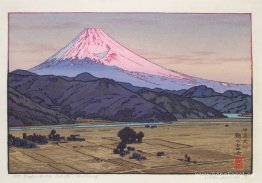 Berget Fuji från Ohito, morgon