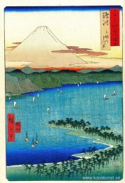 Pine Grove vid Mio i Suruga-provinsen