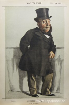 Karikatyr av William Henry Gregory