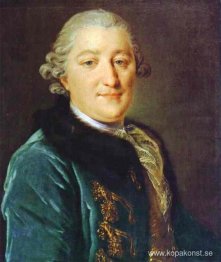 Porträtt av greve I.G.Orlov