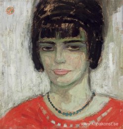 Huvud Av En Ung Kvinna