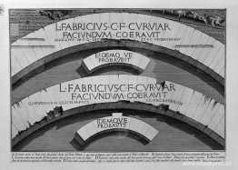 De romerska fornminnena, t. 4, skylt XVII. Utsikt över de fyra h