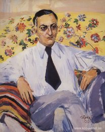 Porträtt av en filmregissör Ruben Simonov