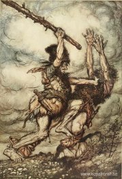 Fafner dödar Fasolt