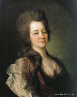Porträtt av Maria Alexeevna Lvova