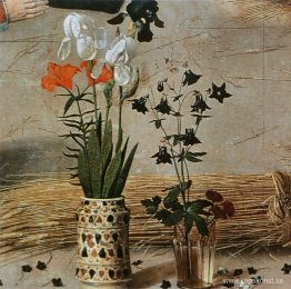 Blomma (detalj från centralpanelen på Portinari altartavla)