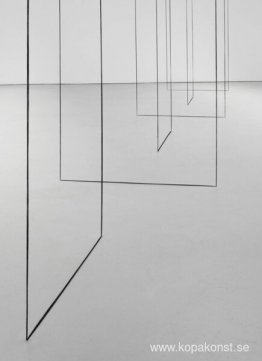 Utan titel (Skulpturstudie, sexdelad konstruktion) (detalj)