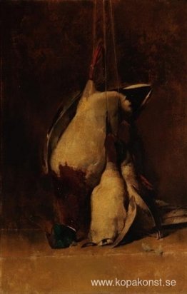 Stilleben – gräsand och kricka