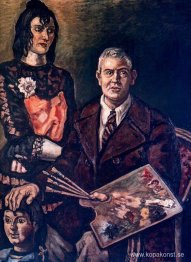 Självporträtt med docka