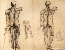 L'Ecorche och Borghese Gladiator