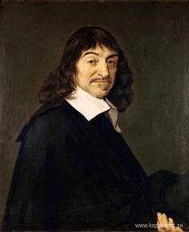 Porträtt av Rene Descartes